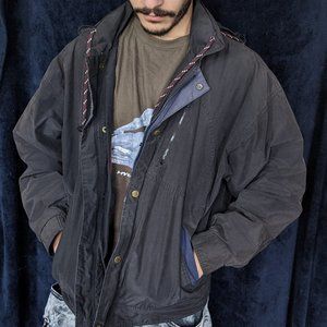 Jansport Black Windbreaker Jacket